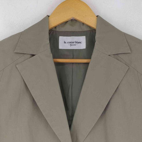 ルクールブラン le.coeur blanc トレンチコート レディース